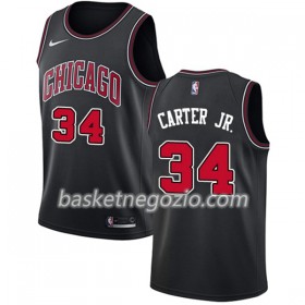 Canotte Uomo Chicago Bulls Wendell Carter Jr 34 Nike Nero Swingman